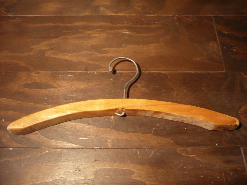 wood hanger