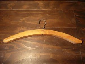 wood hanger