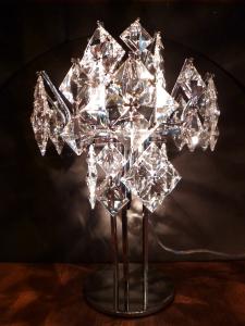 Square diamond table lamp 1灯