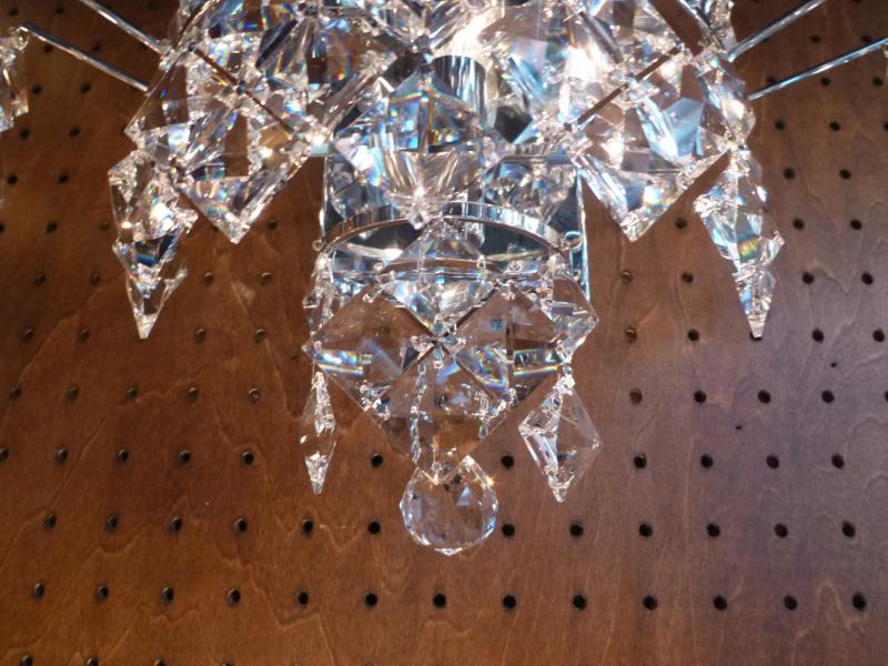 アスフォークリスタルガラス使用モダン壁掛けランプ（ウォールランプ、ブラケット照明）　玄関　廊下　リビングダイニング　RRO 0073A（3）