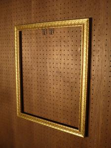 Italian wood picture frame