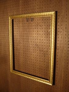 Italian wood picture frame