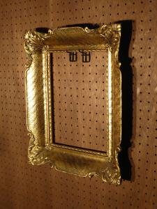 Italian wood picture frame