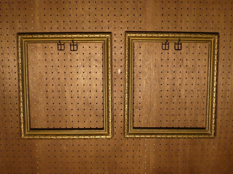 Italian wood picture frame