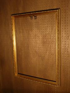 Italian wood picture frame