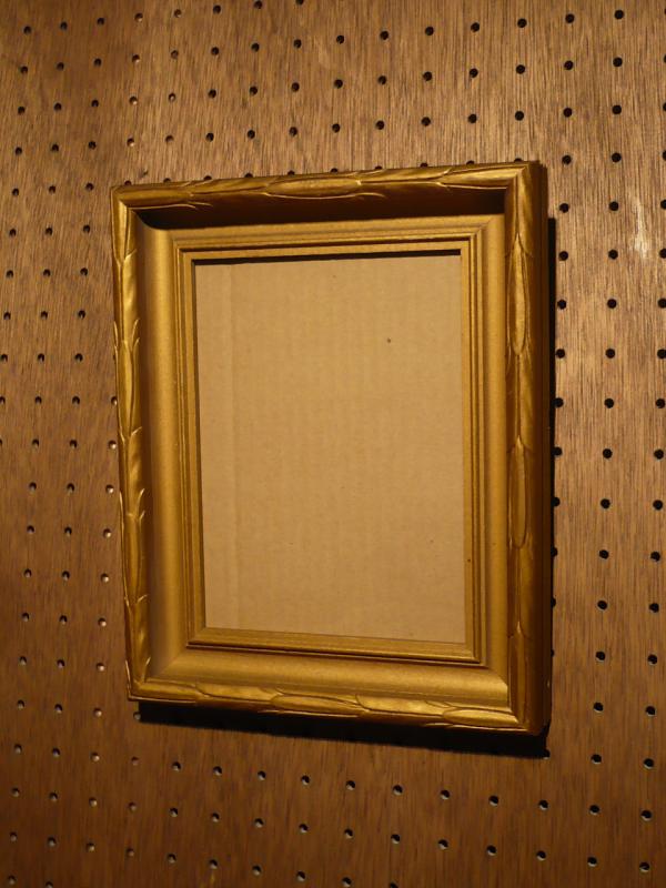 Italian wood picture frame