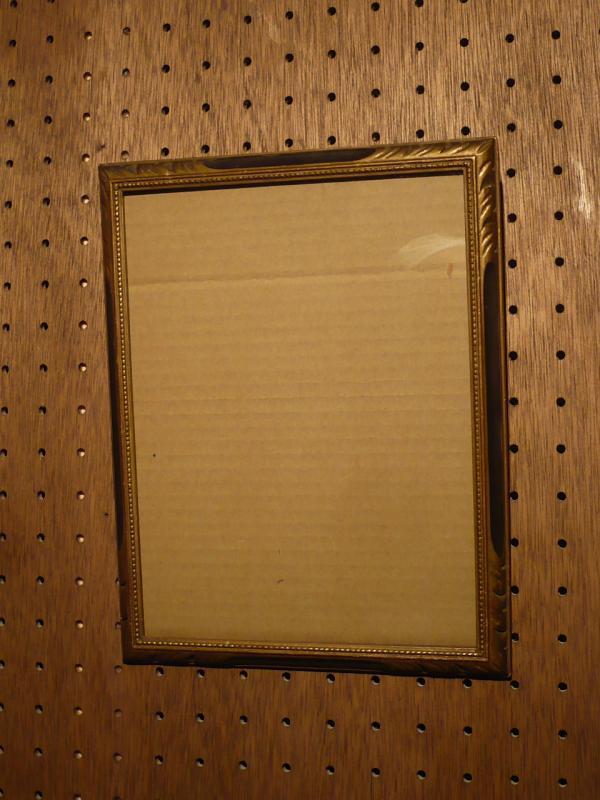 Italian wood picture frame