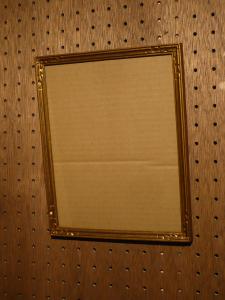 Italian wood picture frame