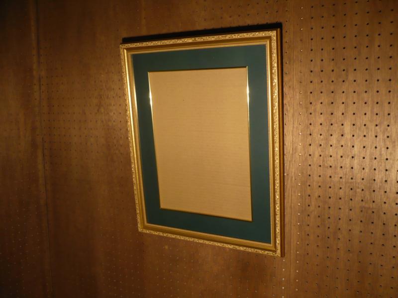 Italian wood picture frame