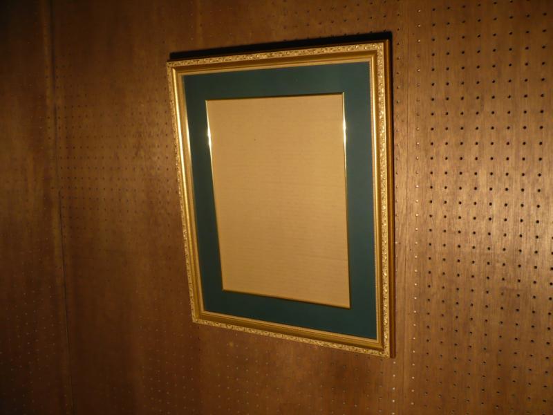 Italian wood picture frame