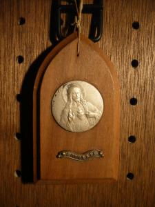 Italian wood jesus icon