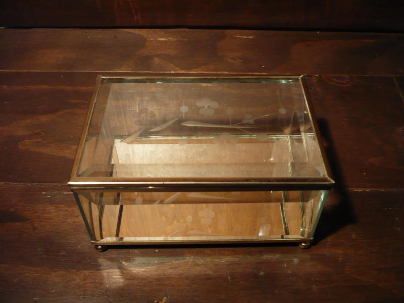 Italian glass display case