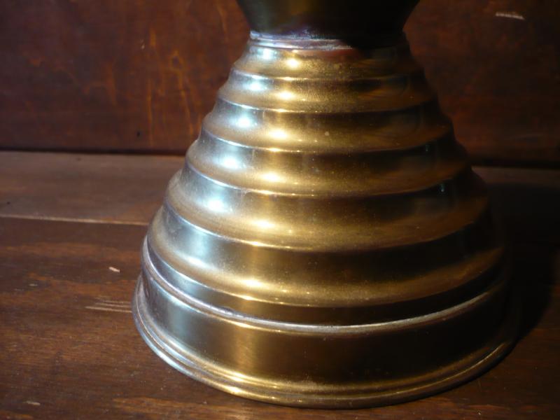 イタリア製アンティーク真鍮製水差し（カルトン、花器、花瓶）　LCM 3920（3）