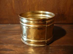 brass bucket