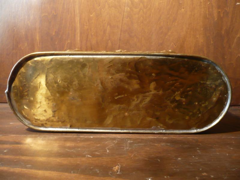 アンティーク真鍮製トレイ、トレー（カルトン、バケツ、入れ物）　LCM 3955（4）