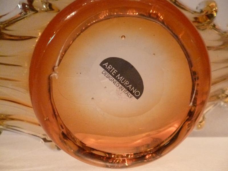 イタリアムラノガラス（ヴェネツィアングラス）製　ガラスオブジェ　調度品　器　USM 1160（5）