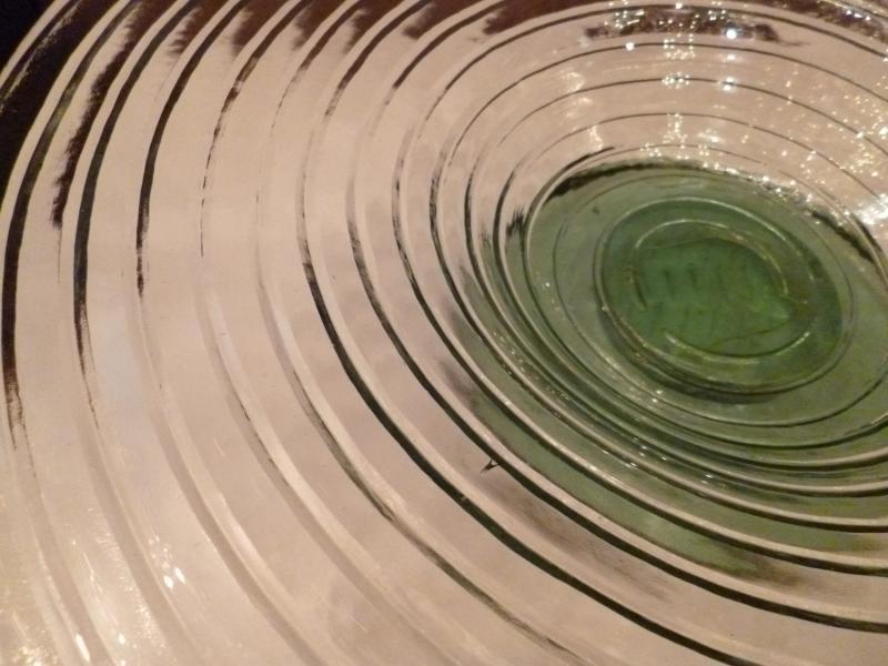 イタリアムラノガラス（ヴェネツィアングラス）製　ガラスオブジェ　器　大皿　USM 1165（4）