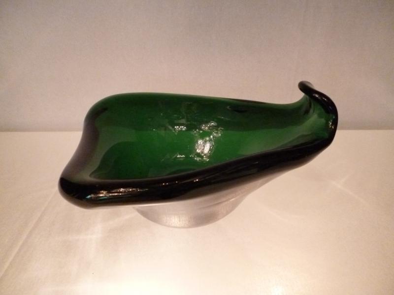 Scandinavia Forest green art glass