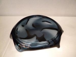 Navy blue　art glass