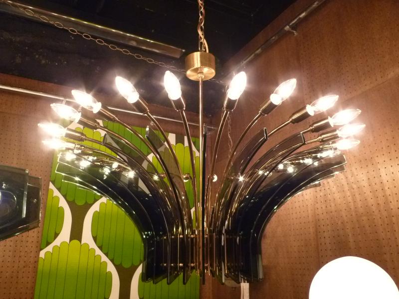 Fontana Arte style chandelier 24灯