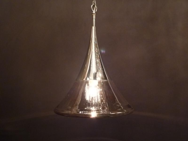 smoke glass shade lamp 1灯