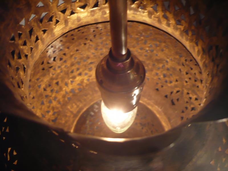 モロッコ製ランプ、インテリア照明　BCH 0043（6）