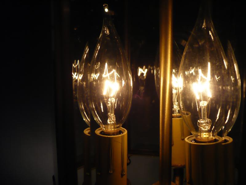 イタリア製小型真鍮ペンダントライト（ガラスペンダント照明）ランタン玄関照明　LCH 0825（3）