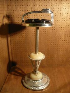 silver ashtray stand