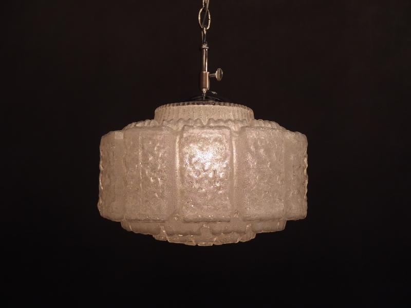 Vintage glass shade lamp 1灯