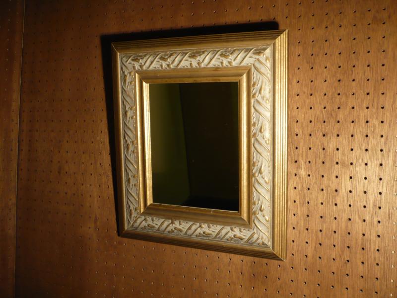 イタリア製インテリア壁掛け鏡、アンティークミラー　LCK 0500（1）