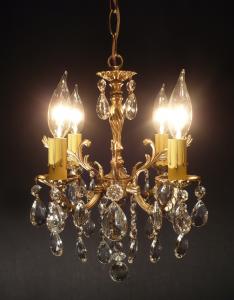Spanish brass chandelier 4灯