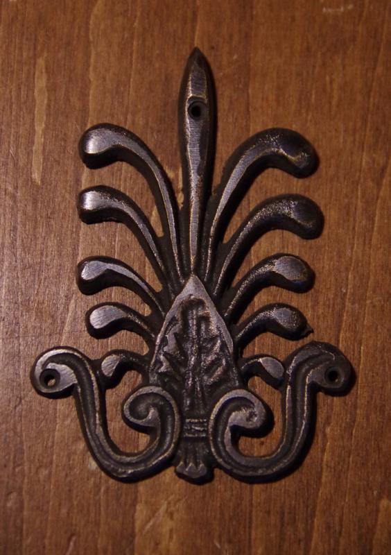 Brass wall ornament