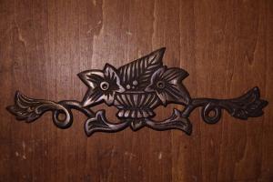 Brass wall ornament 