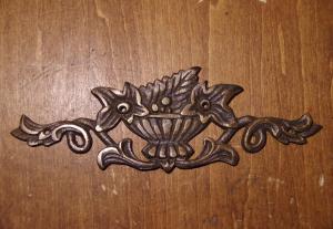 Brass wall ornament 