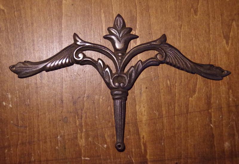 Brass wall ornament