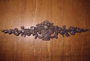 Brass wall ornament 