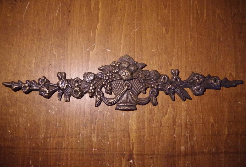 Brass wall ornament