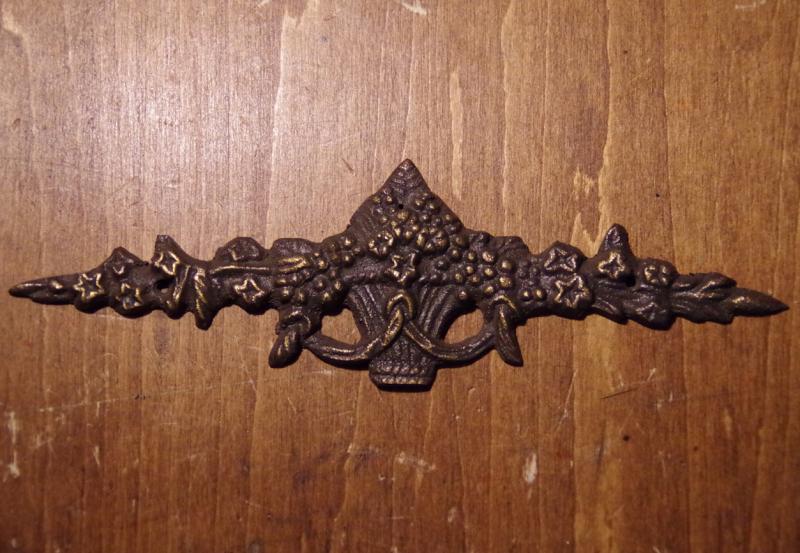 Brass wall ornament