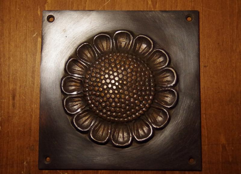 Brass wall ornament
