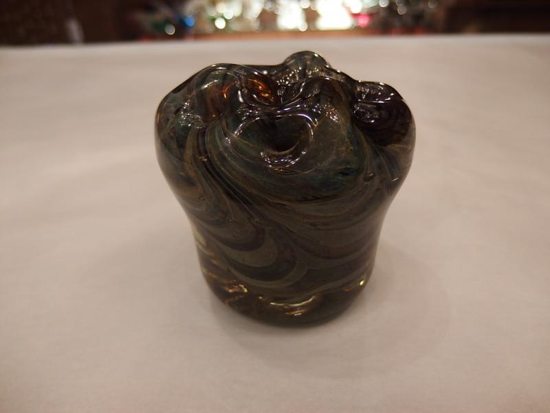 Two Rivers Murano art glass object 