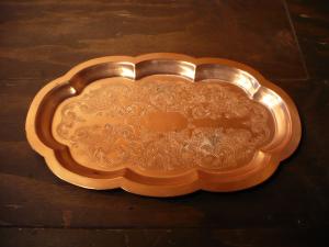 copper tray