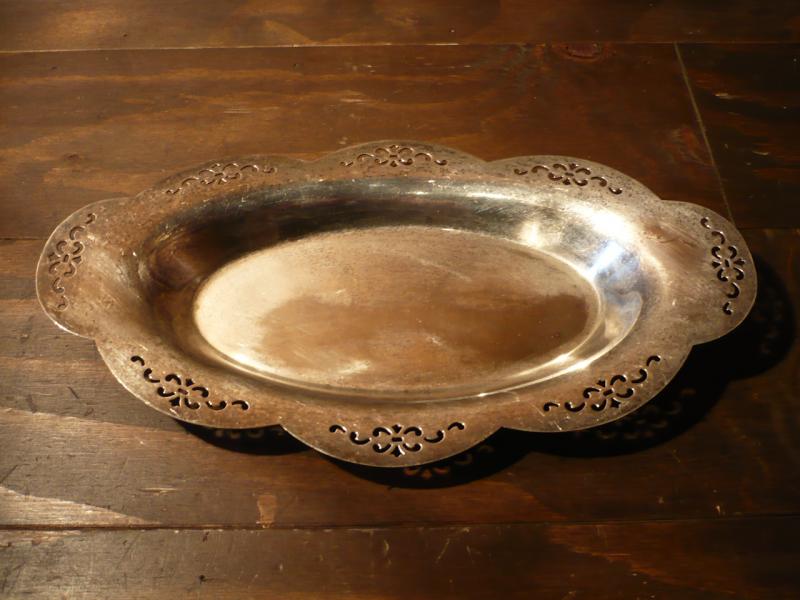 silver tray