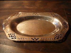 silver tray