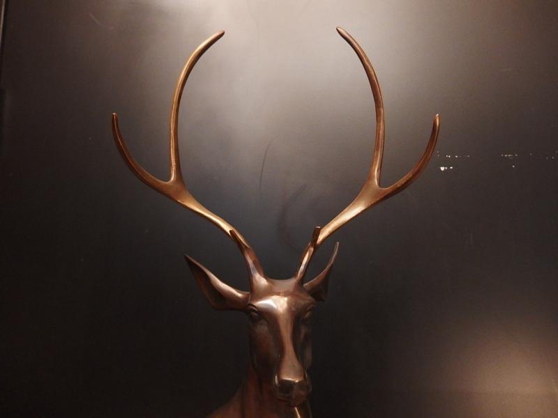 鹿の真鍮オブジェ　USM 1407（3）