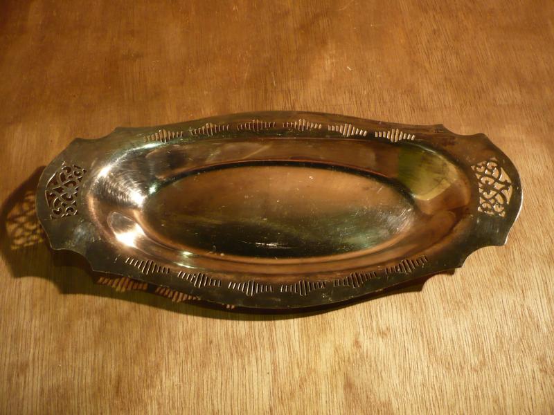 silver tray