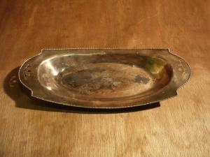 silver tray