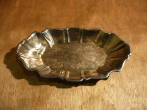 silver tray