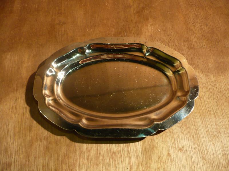 silver tray