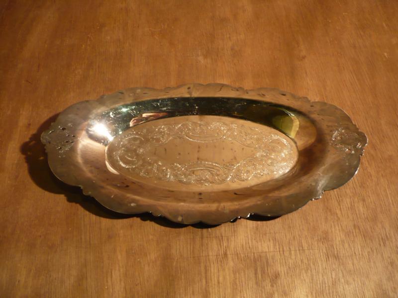 silver tray