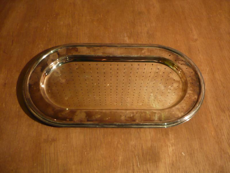 silver tray